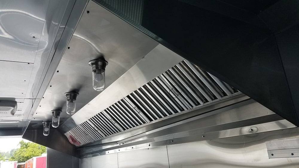 8.5′ x 35′ White Goose-neck Concession Food Trailer — photo 14