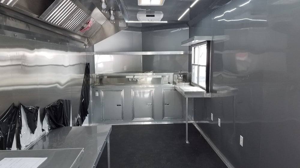 8.5′ x 26′ Red Concession BBQ Food Event Catering Trailer — photo 5
