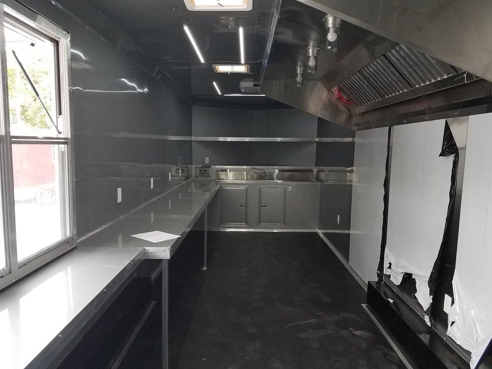 8.5′ x 26′ White Concession Food Trailer — photo 12