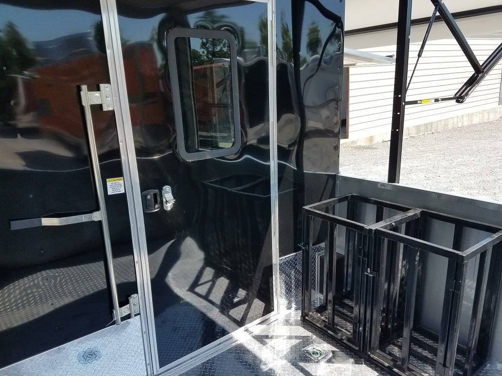 8.5′ x 24′ BBQ Porch Black Concession Food Trailer — photo 12