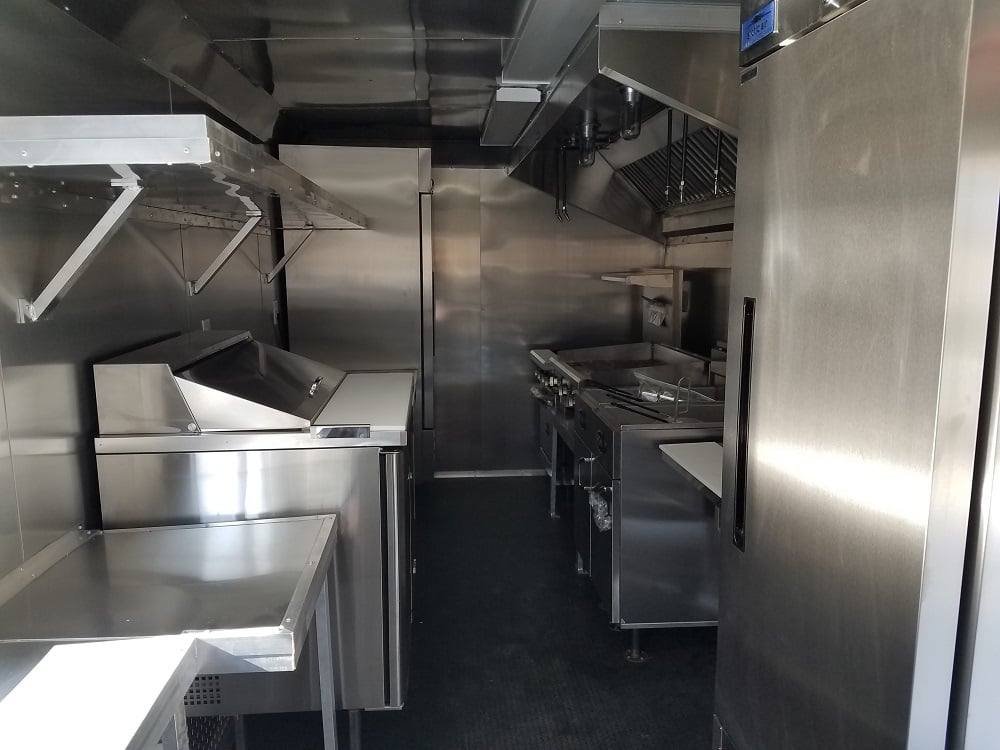 8.5′ x 20′ White Custom Concession Food Trailer With Appliances — photo 10