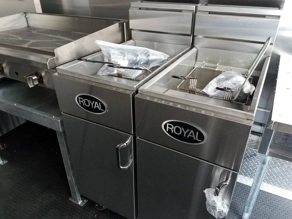 8.5′ x 20′ White Custom Concession Food Trailer With Appliances — photo 7