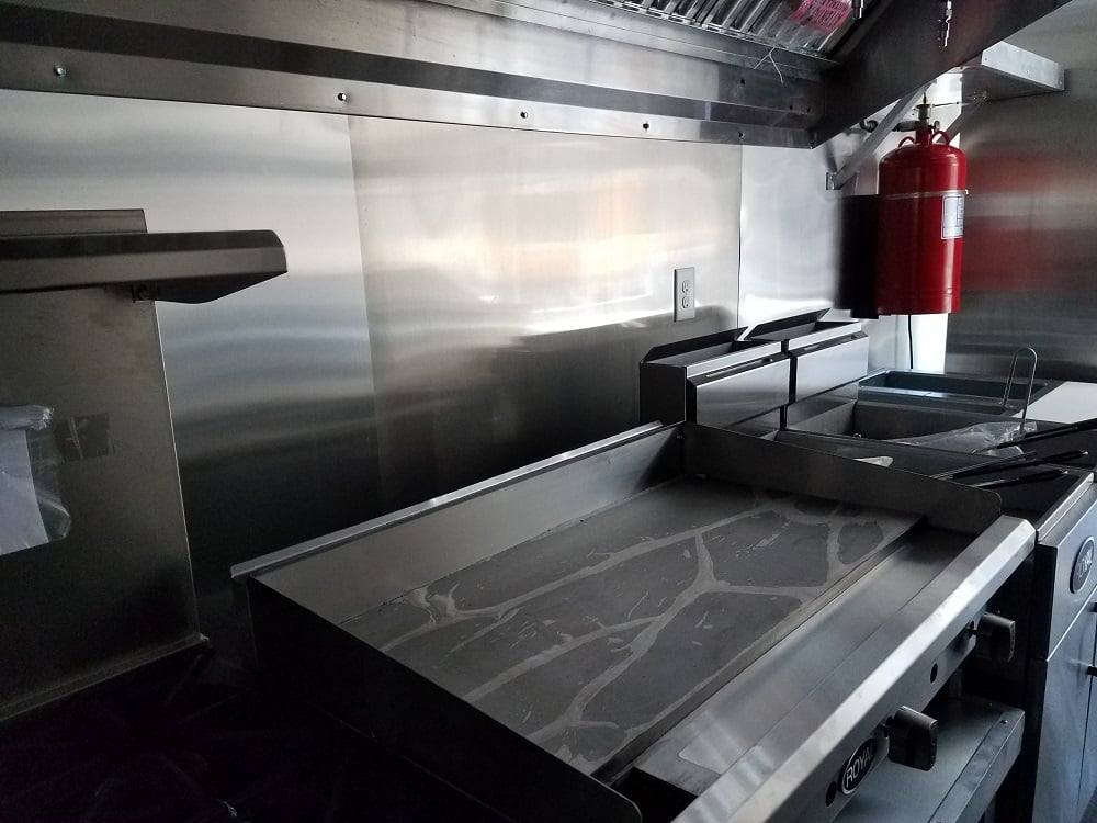 8.5′ x 20′ White Custom Concession Food Trailer With Appliances — photo 8