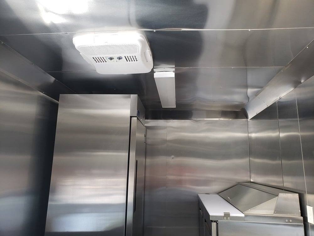 8.5′ x 16′ White Concession Food Trailer With Appliances — photo 11