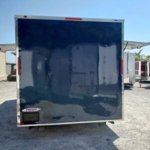 8.5 x 20 indigo blue trailer with three service windows - view 14