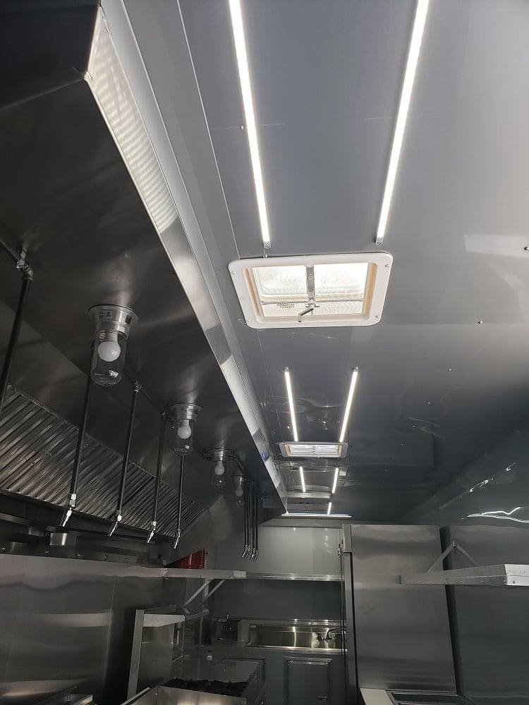 8.5′ x 28′ Yellow Food Concession Trailer With Appliances — photo 7