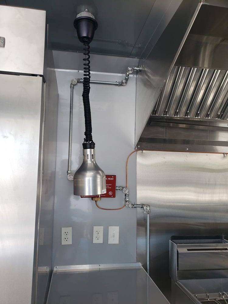 8.5′ x 28′ Cobalt Blue Catering Concession Food Trailer With Appliances — photo 4