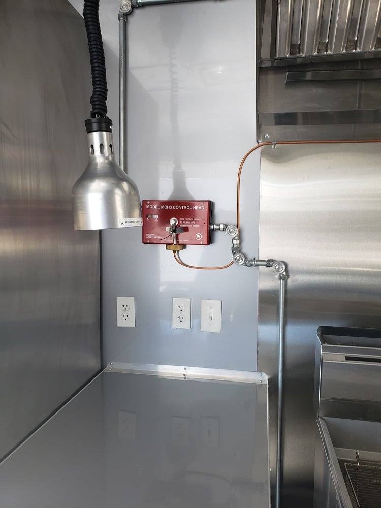 8.5′ x 28′ Cobalt Blue Catering Concession Food Trailer With Appliances — photo 10