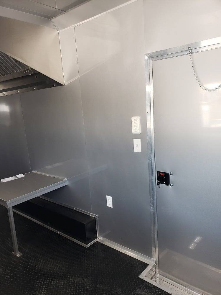 8.5′ x 18′ White Concession Food Trailer — photo 12