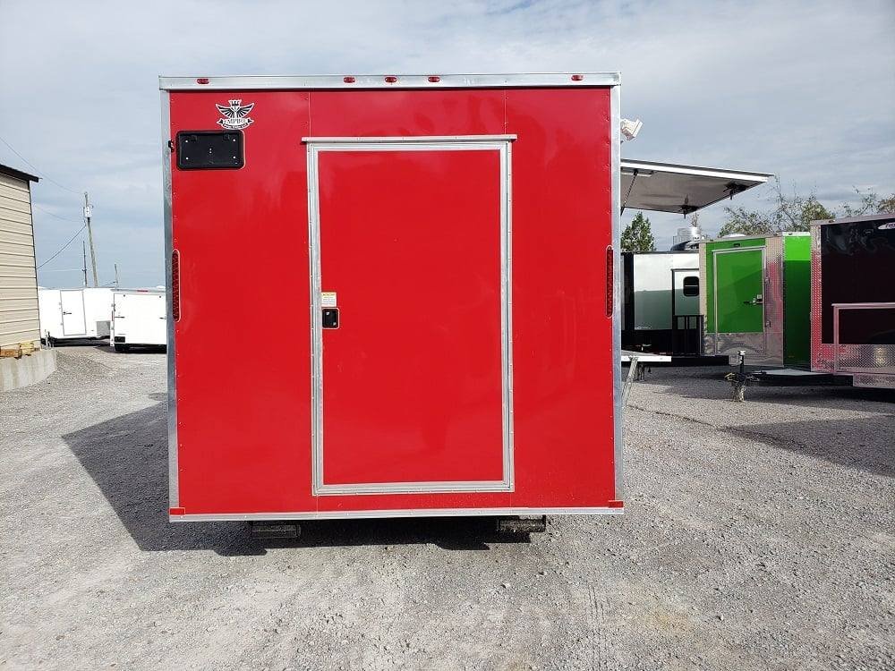 8.5′ x 20′ Victory Red Vending Concession Food Trailer — photo 15