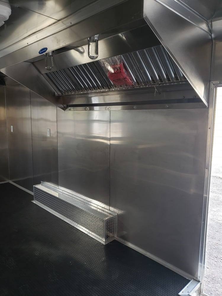 8.5′ x 20′ Victory Red Vending Concession Food Trailer — photo 11