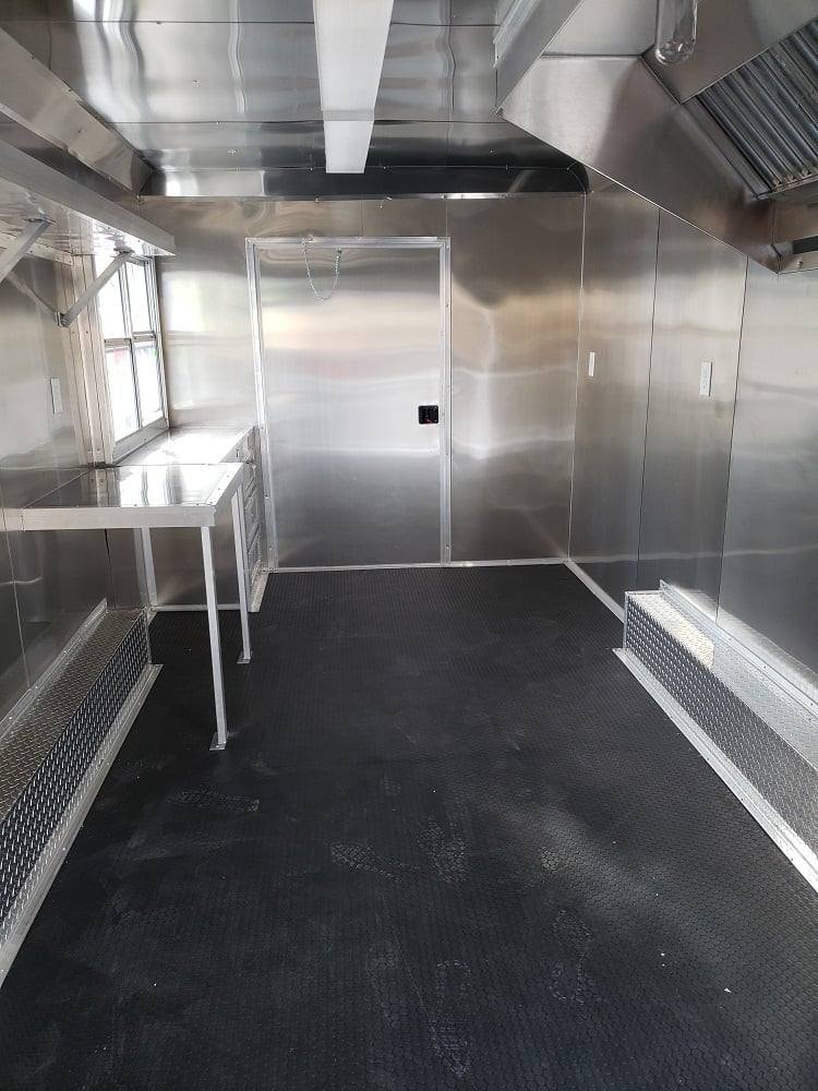 8.5′ x 20′ Victory Red Vending Concession Food Trailer — photo 13