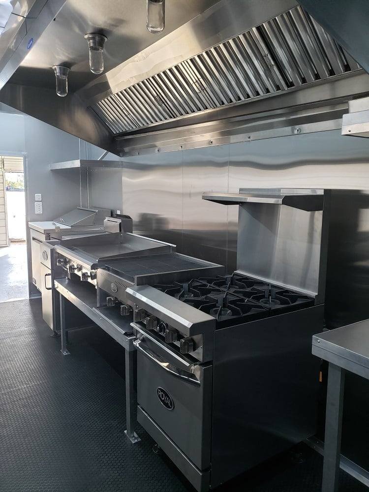 8.5′ x 20′ White Concession Food Trailer With Appliances — photo 9