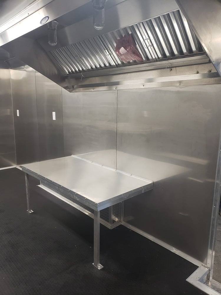 8.5′ x 16′ White Concession Trailer Event Catering — photo 9