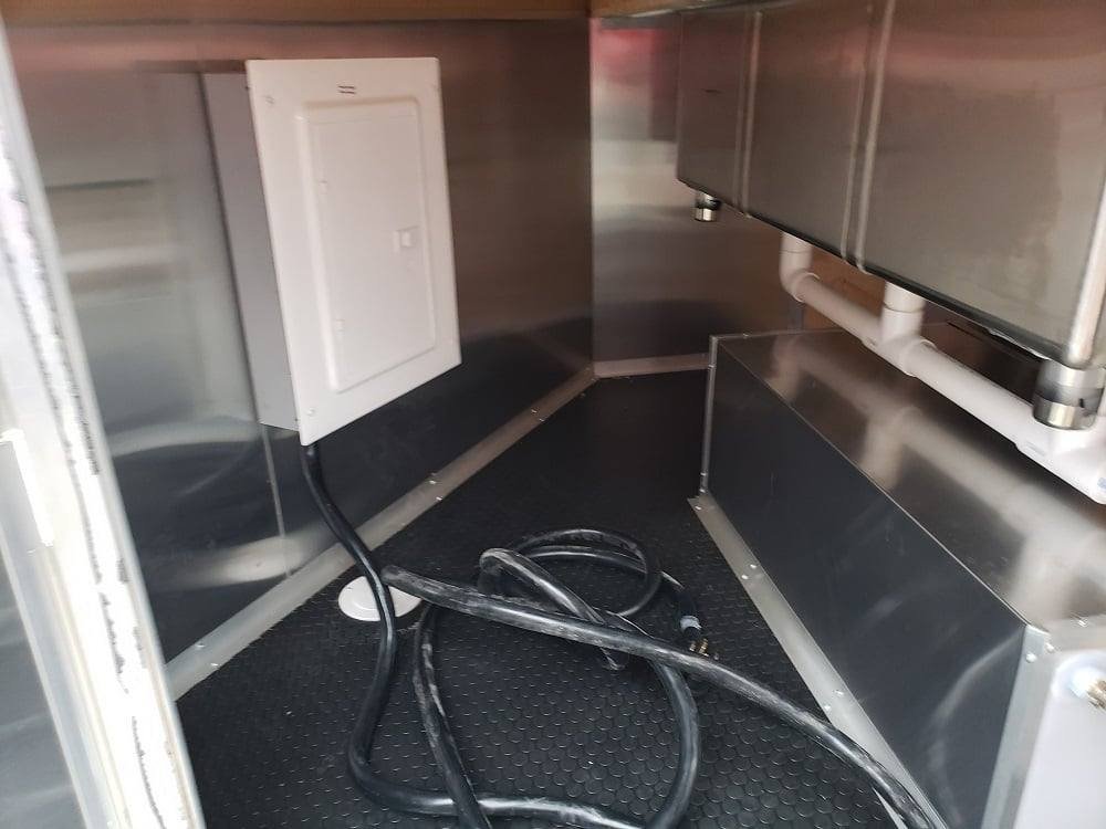 8.5′ x 16′ White Concession Trailer Event Catering — photo 11