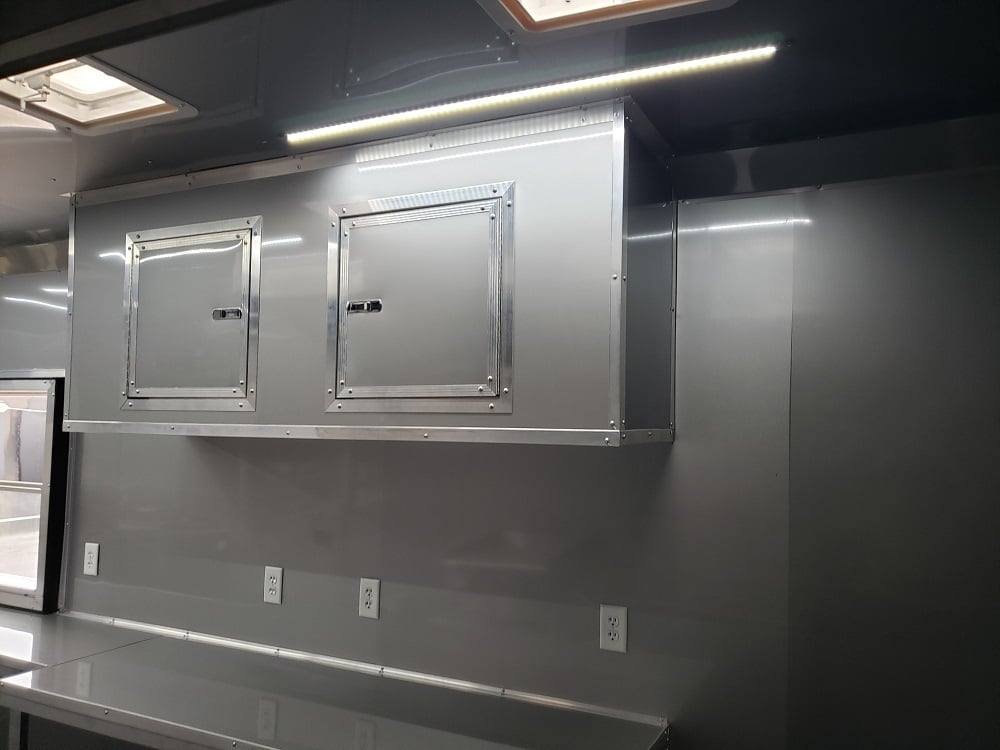 8.5′ x 18′ White Concession Food Trailer With Appliances — photo 9