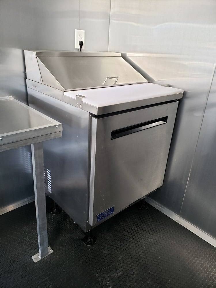 8.5′ x 18′ White Concession Food Trailer With Appliances — photo 10