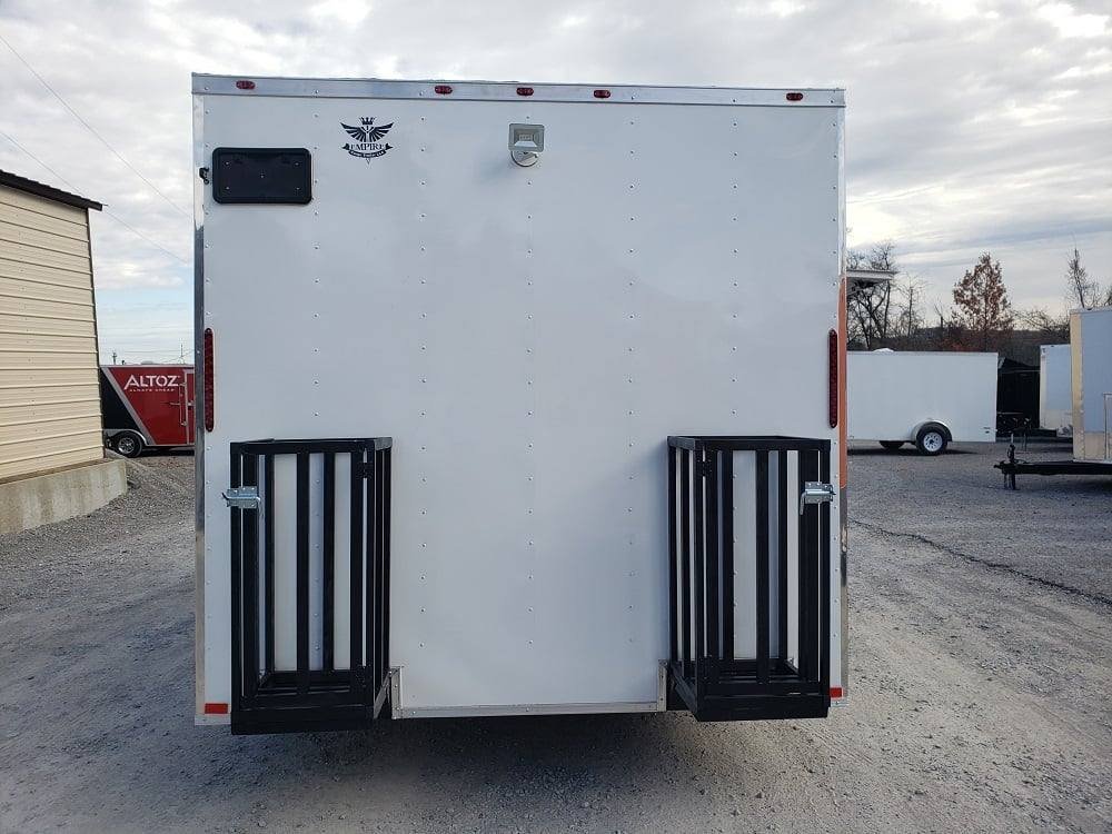 8.5′ x 18′ White Concession Food Trailer — photo 11