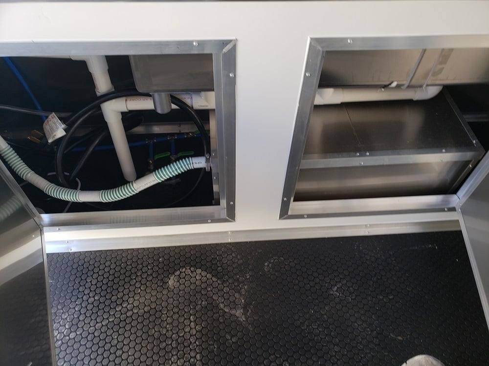 8.5′ x 18′ White Concession Food Trailer — photo 3