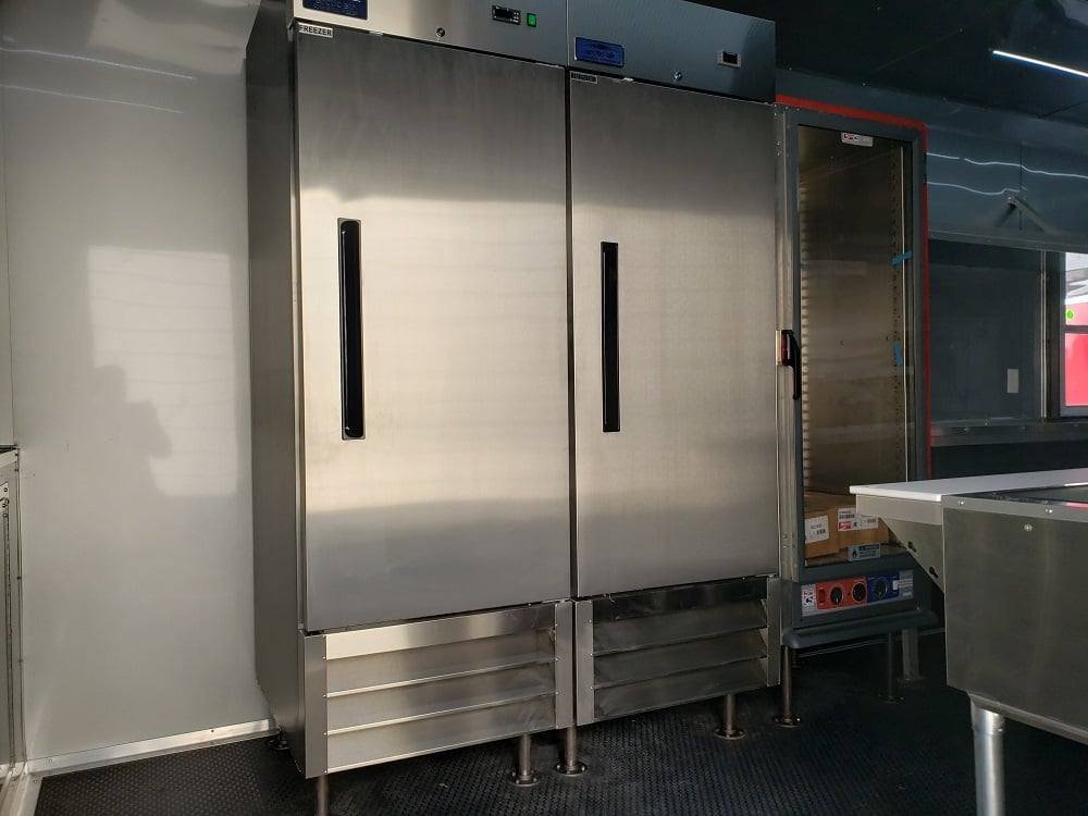 8.5′ x 22′ Lime Green Food Concession Trailer With Appliances — photo 11