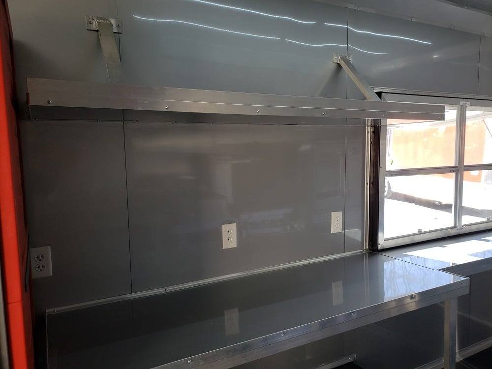 8.5′ x 22′ Lime Green Food Concession Trailer With Appliances — photo 2