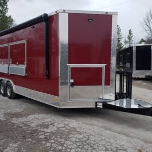 8.5' x 24' Brandy Wine Concession Food Trailer