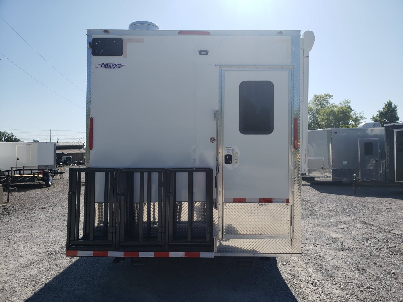 8.5′ x 24′ White Food Concession Trailer — photo 5