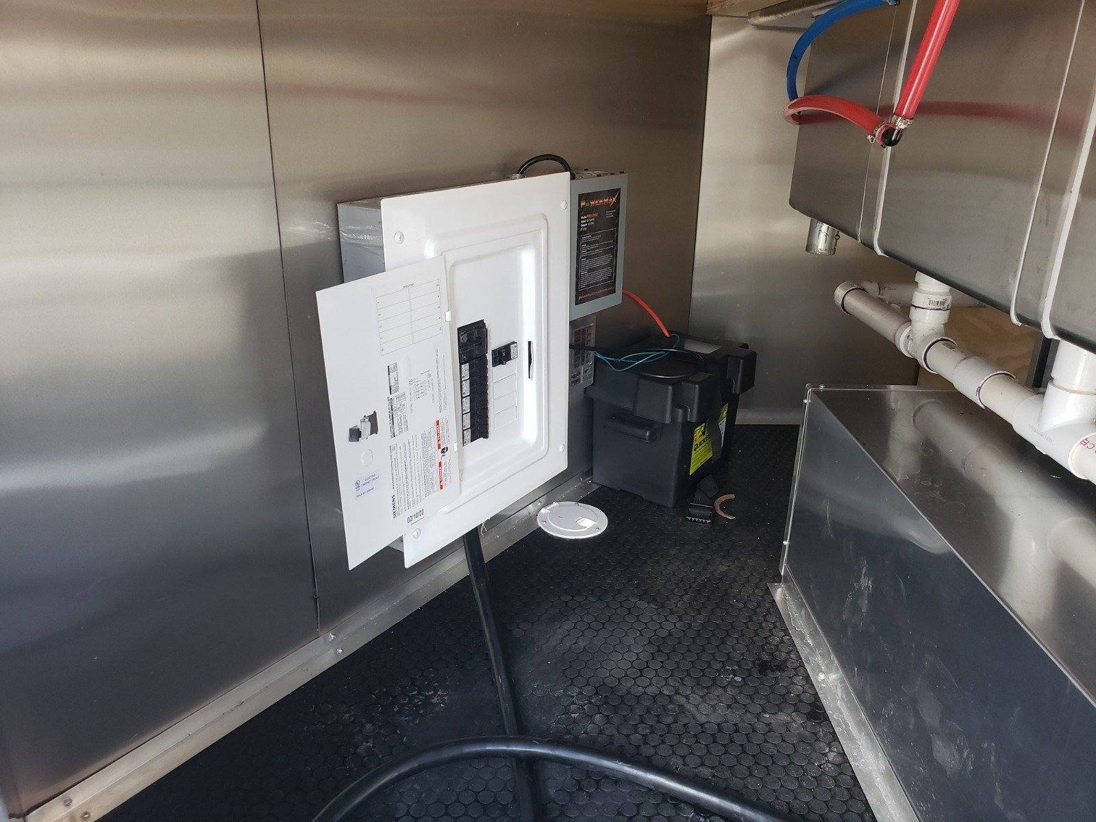 Concession Trailer 8.5′ X 22′ Black Food Event Catering — photo 11