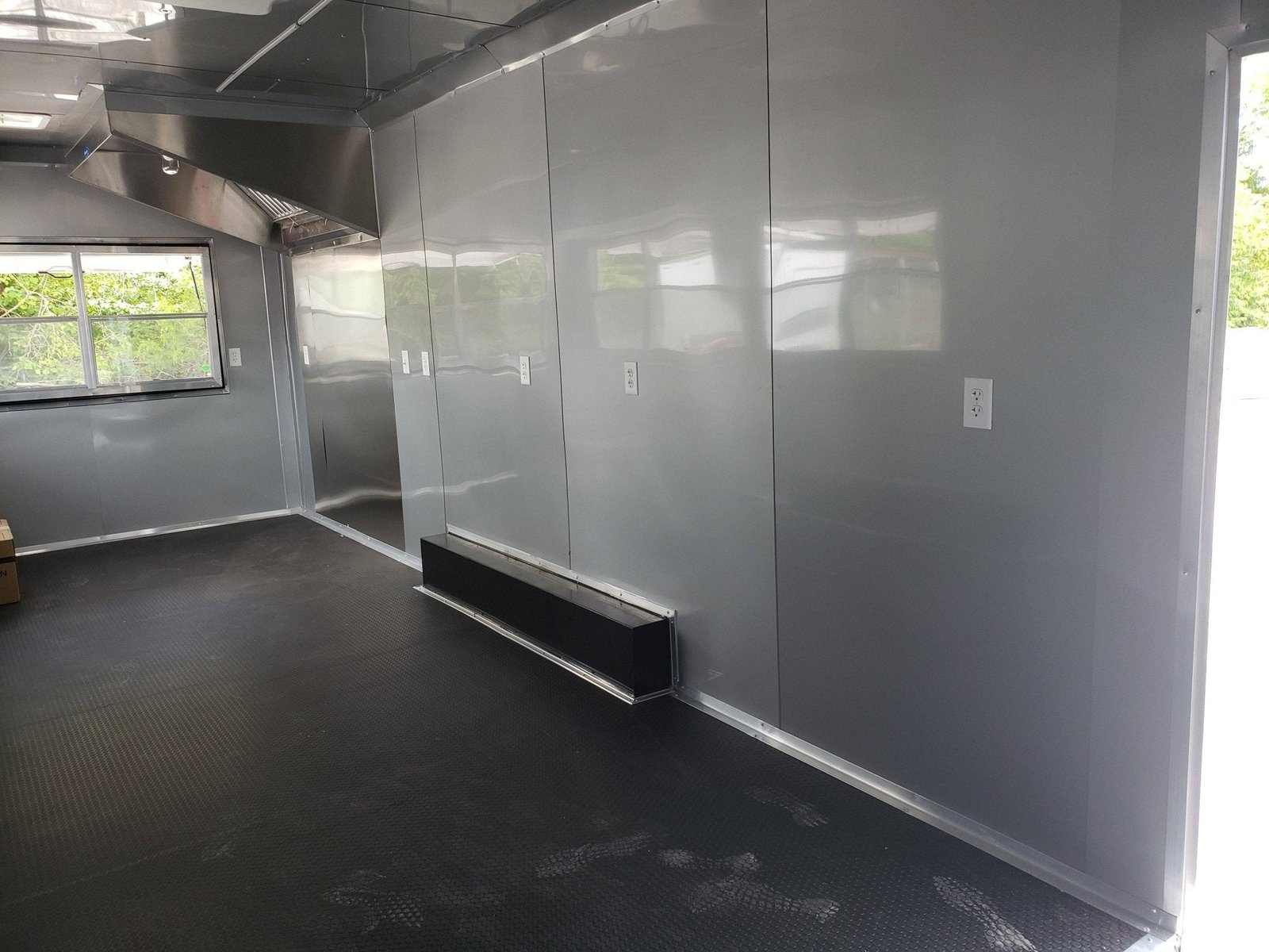 8.5′ x 28′ Victory Red Kettle Corn and Cotton Candy Concession Trailer — photo 9