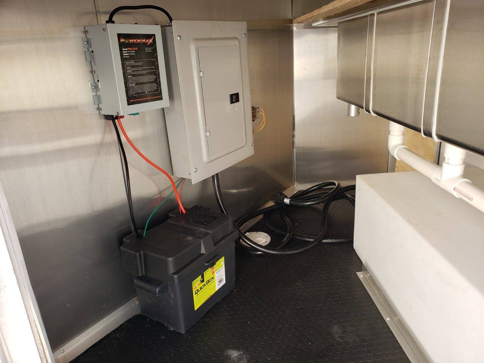 Concession Trailer 8.5′ X 21′ Victory Red Food Event Catering — photo 11