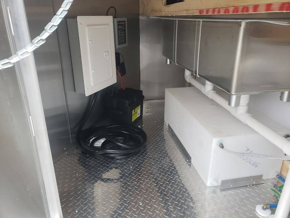 Concession Trailer 8.5′ X 16′ Black Food Event Catering — photo 10