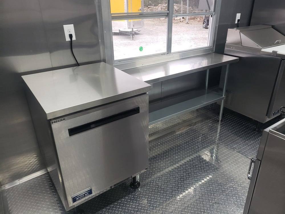 Concession Trailer 8.5′ X 16′ Black Food Event Catering — photo 12