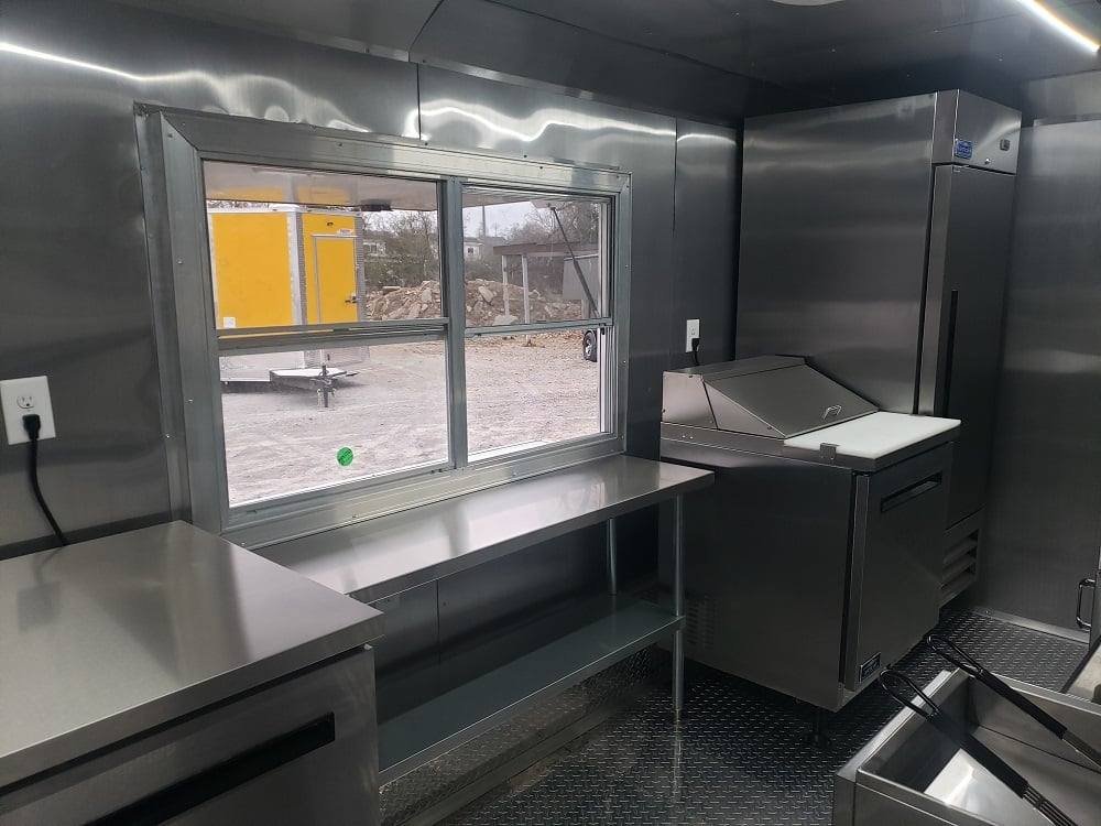 Concession Trailer 8.5′ X 16′ Black Food Event Catering — photo 13