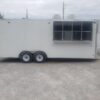 8.5 x 22 V-Nose Concession Trailer with 12-foot commercial grease hood