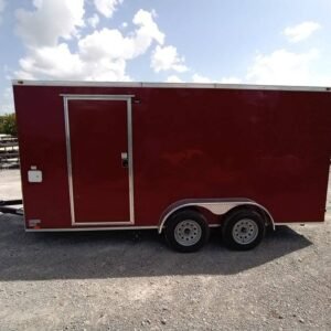 7 x 16 brandy wine trailer with side concession window - view 7