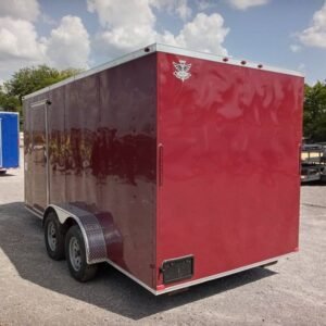 7 x 16 brandy wine trailer with side concession window - view 12