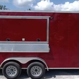 7 x 16 brandy wine trailer with side concession window - view 15