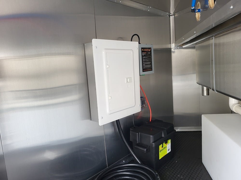 Concession Trailer 8.5′ X 20′ White Food Event Catering — photo 12