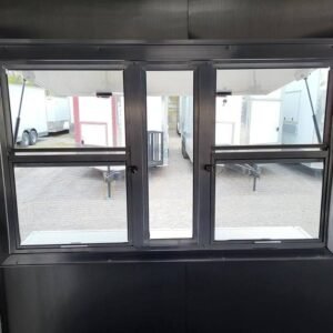 8.5 x 22 Elite Concession Trailer with LED lighting and rear porch - view 11