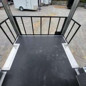 8.5 x 22 Elite Concession Trailer with LED lighting and rear porch - view 14
