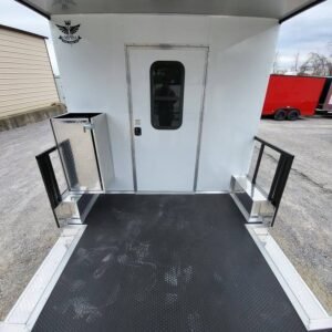 8.5 x 22 Elite Concession Trailer with LED lighting and rear porch - view 15