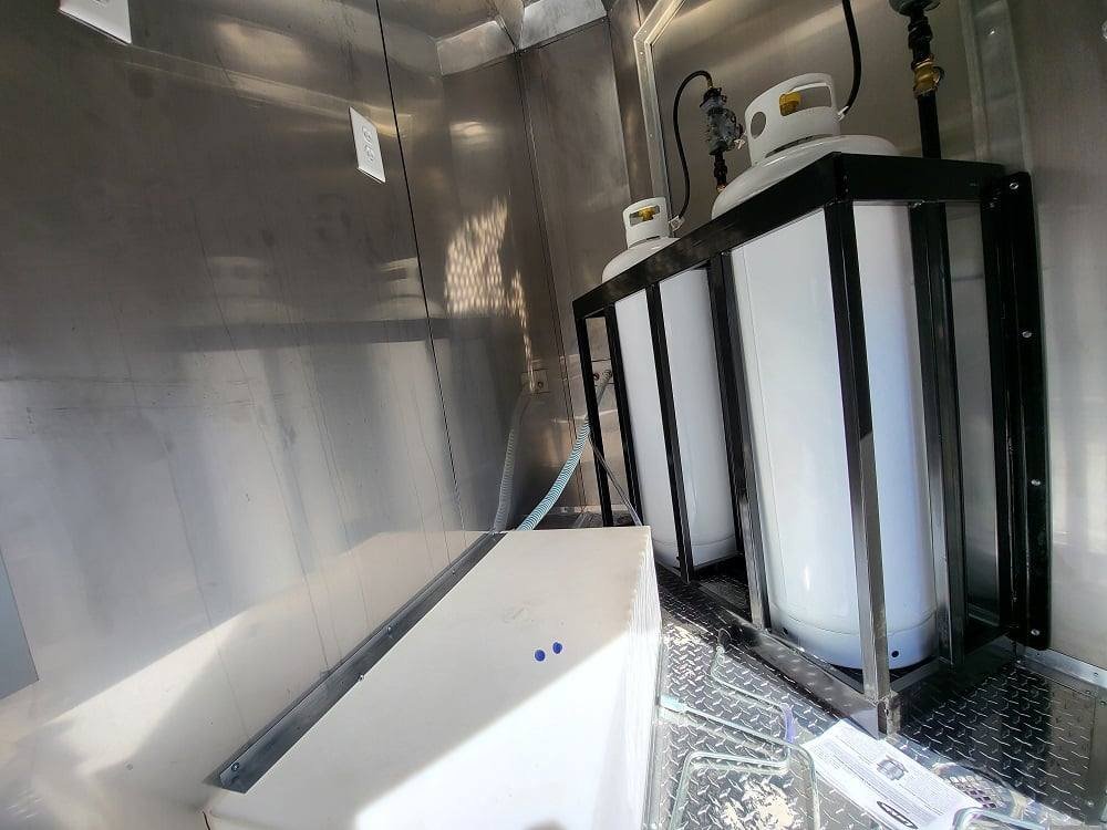 Concession Trailer 8.5′ X 18′ Black Food Event Catering — photo 11