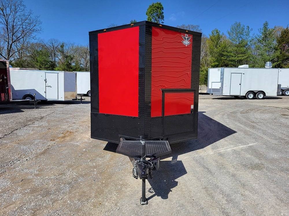 Concession Trailer 8.5′ X 20′ Red Food Event Catering — photo 2