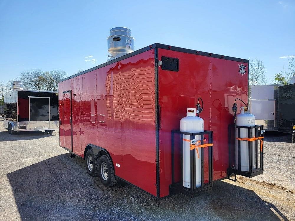 Concession Trailer 8.5′ X 20′ Red Food Event Catering — photo 6