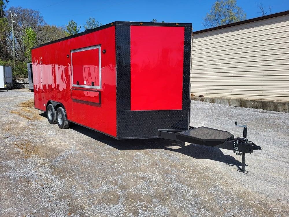 Concession Trailer 8.5′ X 20′ Red Food Event Catering — photo 10