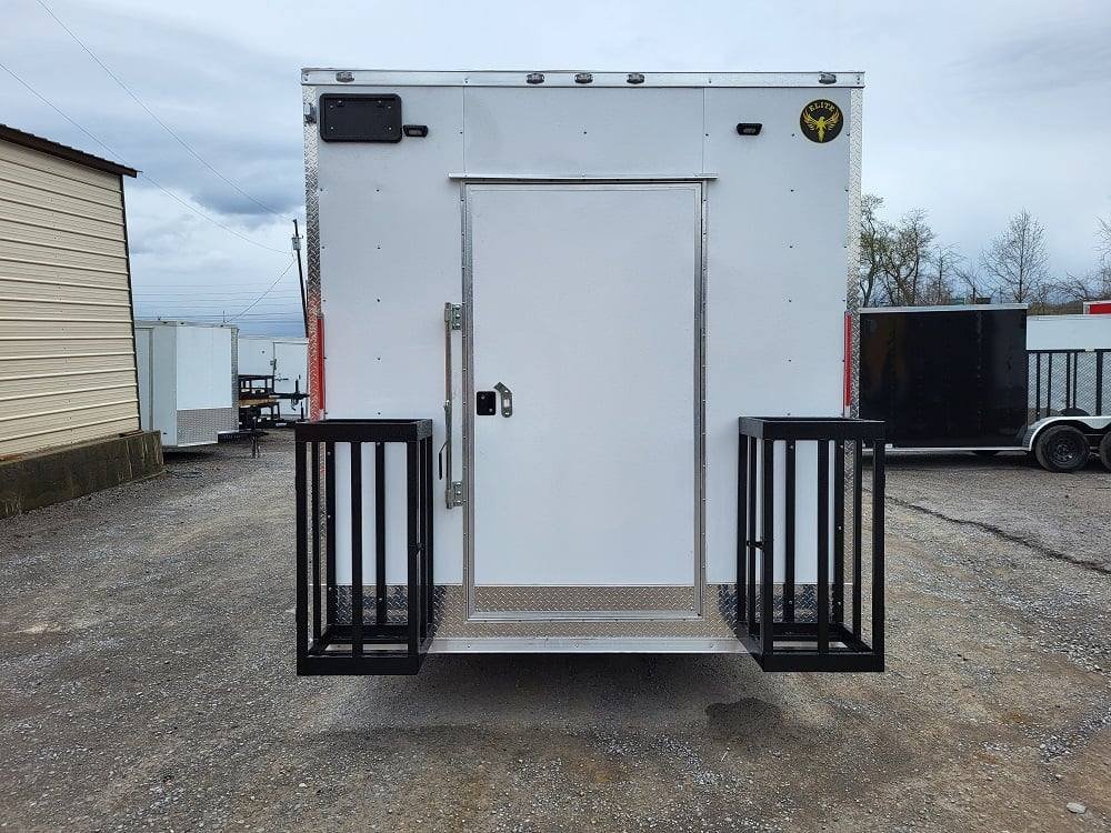Concession Trailer 8.5′ X 18′ White Food Event Catering — photo 7