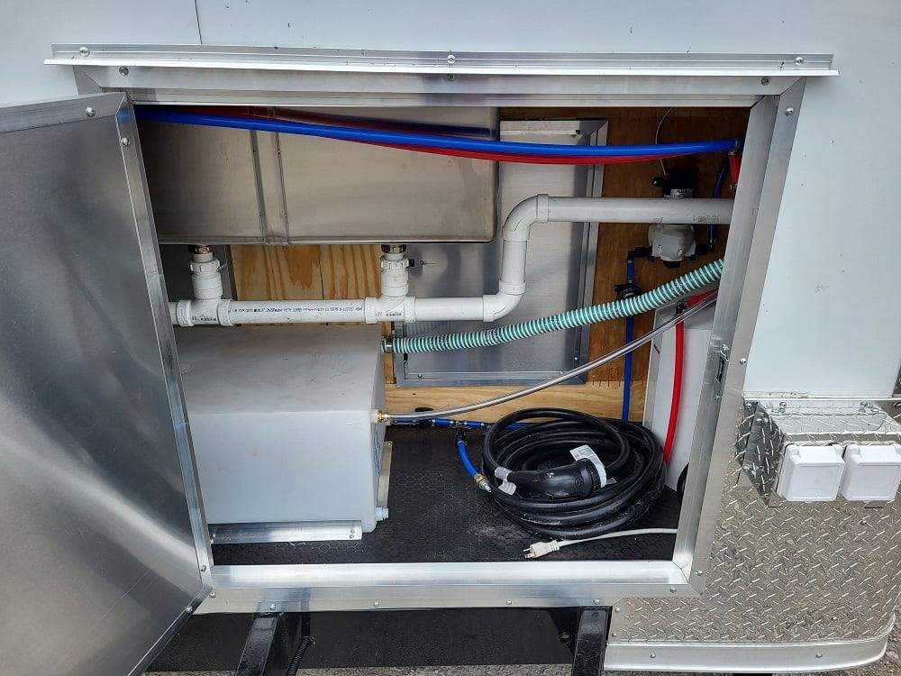 Concession Trailer 8.5′ X 18′ White Food Event Catering — photo 11