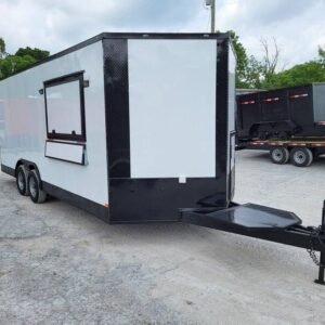 8.5 x 20 blackout elite trailer high-volume event kitchen - view 11