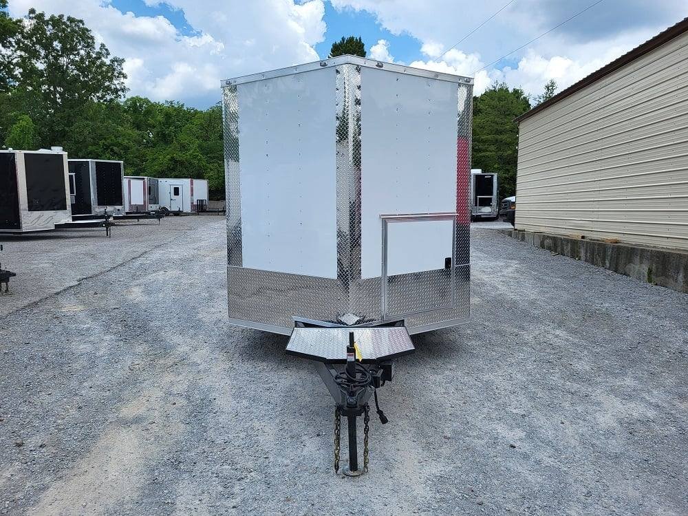 Concession Trailer 8.5′ X 20′ White Event Catering Food — photo 2