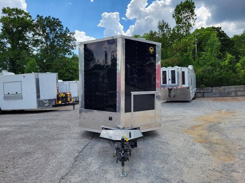 Concession Trailer 8.5′ X 24′ Black Food BBQ Event Catering — photo 2